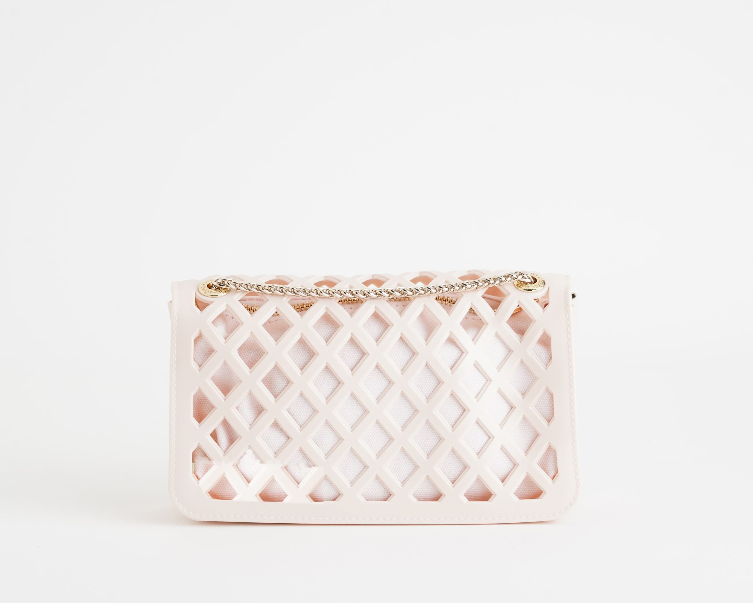 Borsa a spalla Marc Ellis Flat Basket Donna Light Rose Light Gold – Vista posteriore