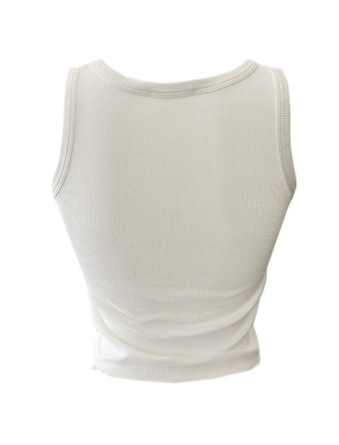 Canotta basic Vicolo UAB0074 Bianco