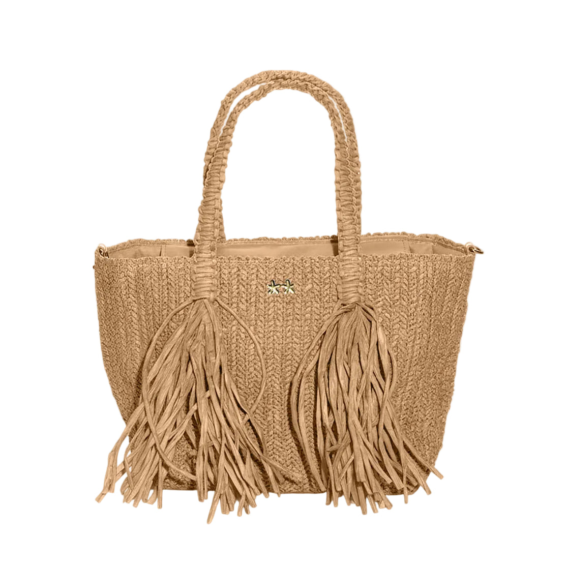 Mini Bag in paglia F**k FA26-SW0045BG Donna