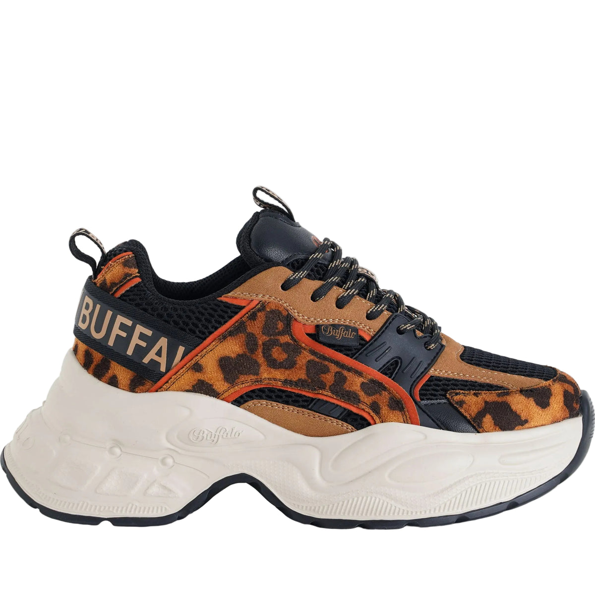 Sneakers Buffalo Yuno PD00016355 Black/Leo Donna
