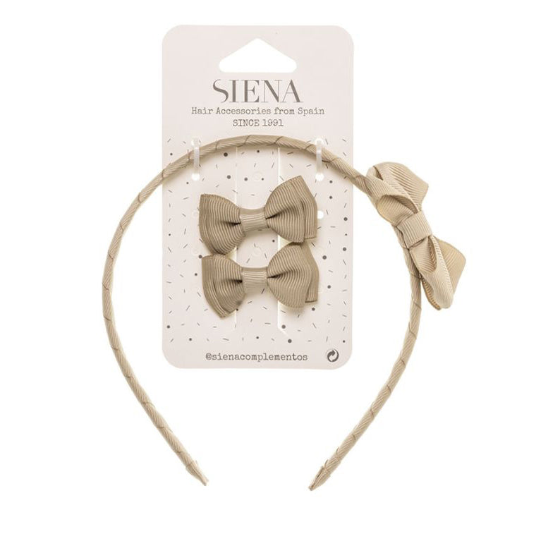 Set fiocco/cerchietto Bambina