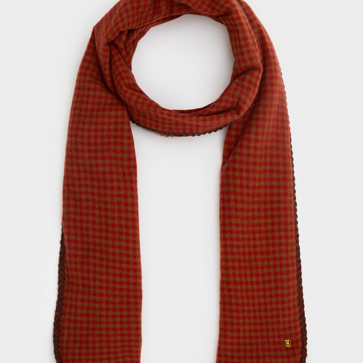 Sciarpa NALI'Angy LASC0318 Rosso/Beige Donna