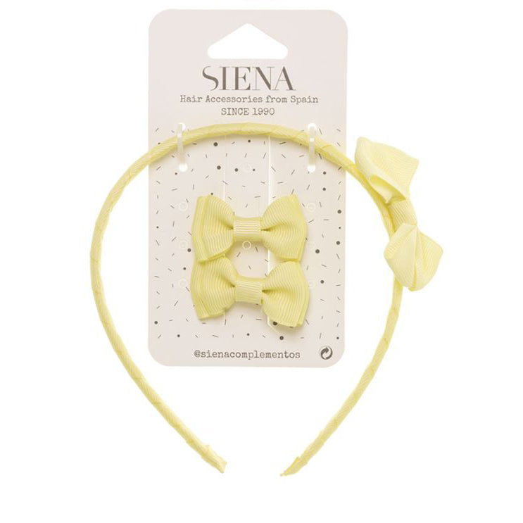 Set fiocco/cerchietto Bambina