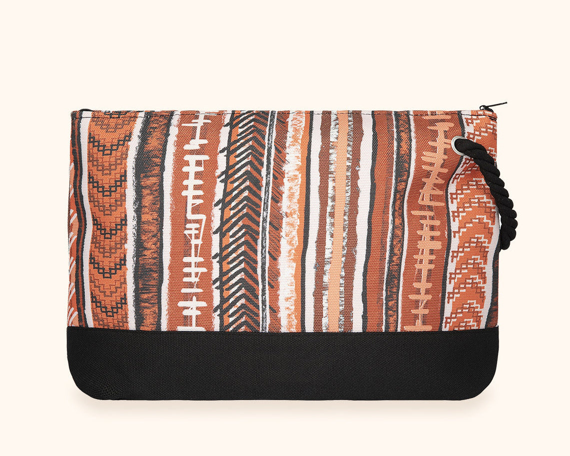 Maxi Pochette Me Fui SW0005-X24 in tessuto Fantasia Donna