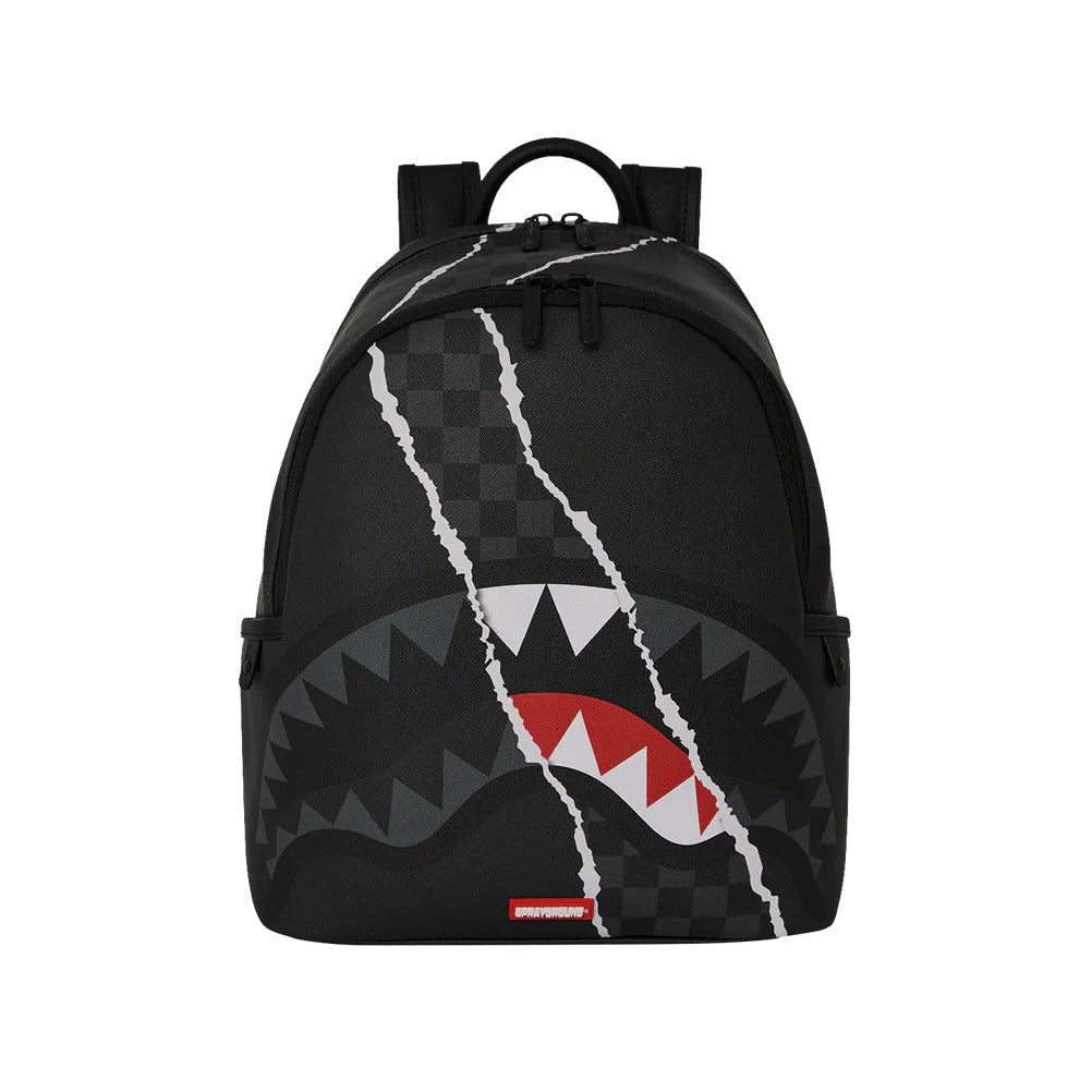 Zaino Sprayground Center Rip Revealing Gray Check Multicolore 910B9347NSZ