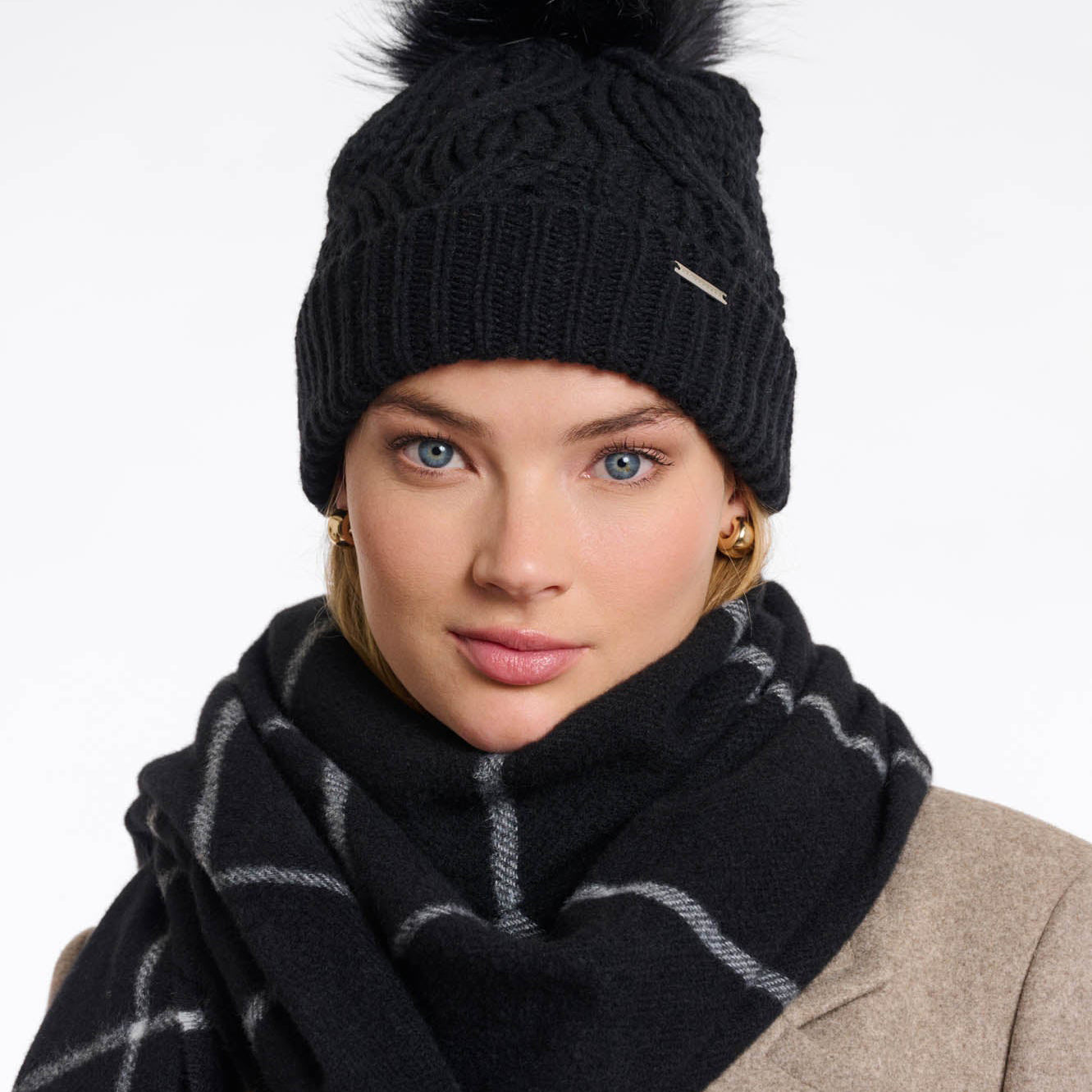 Cappello RINO&PELLE Pompon.7002512 Donna