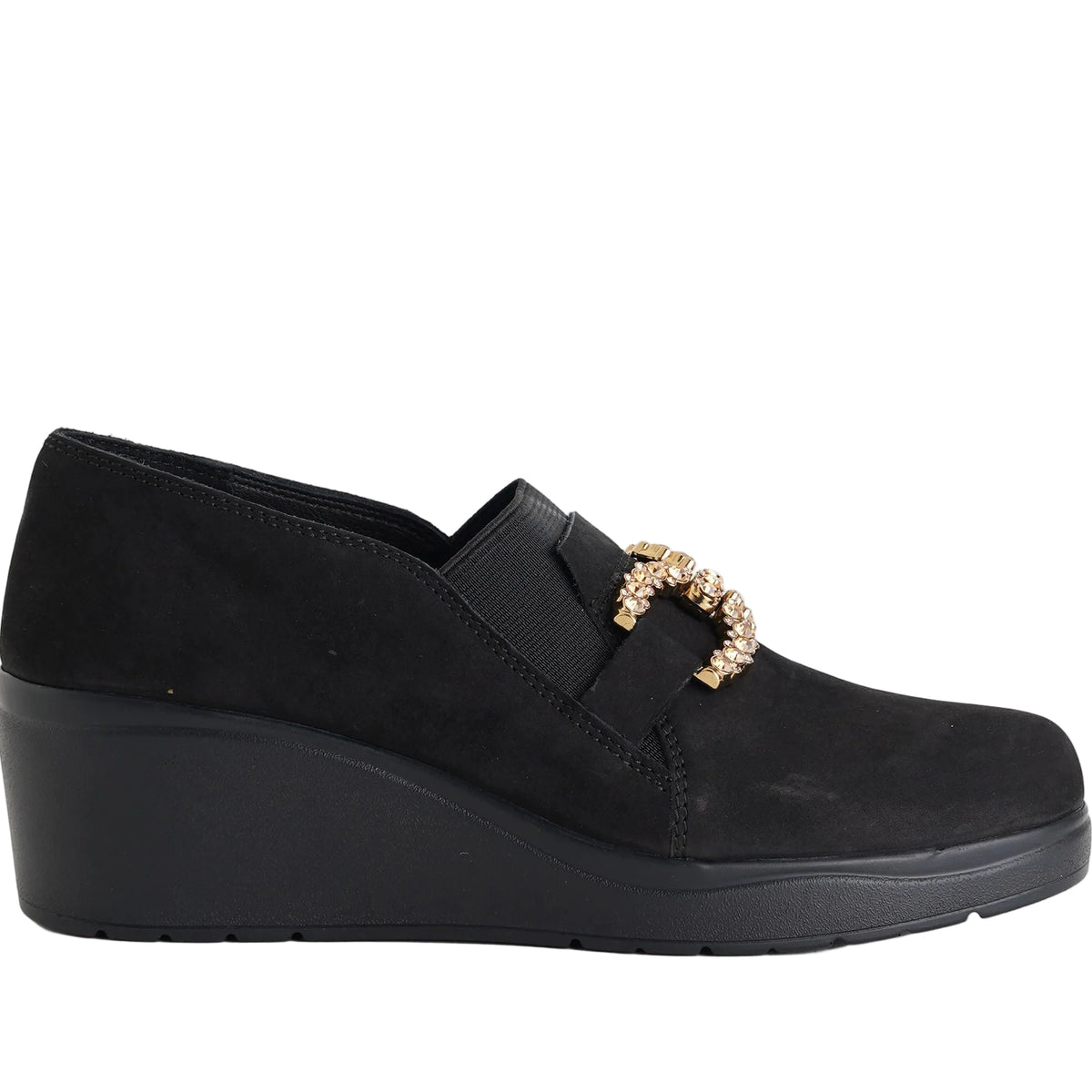 Mocassino Melluso K53018Q Nero Donna