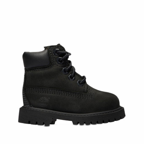 Stivaletti TIMBERLAND Premium 6 Inch Lace Up Waterproof TB112807001 - Bambino black