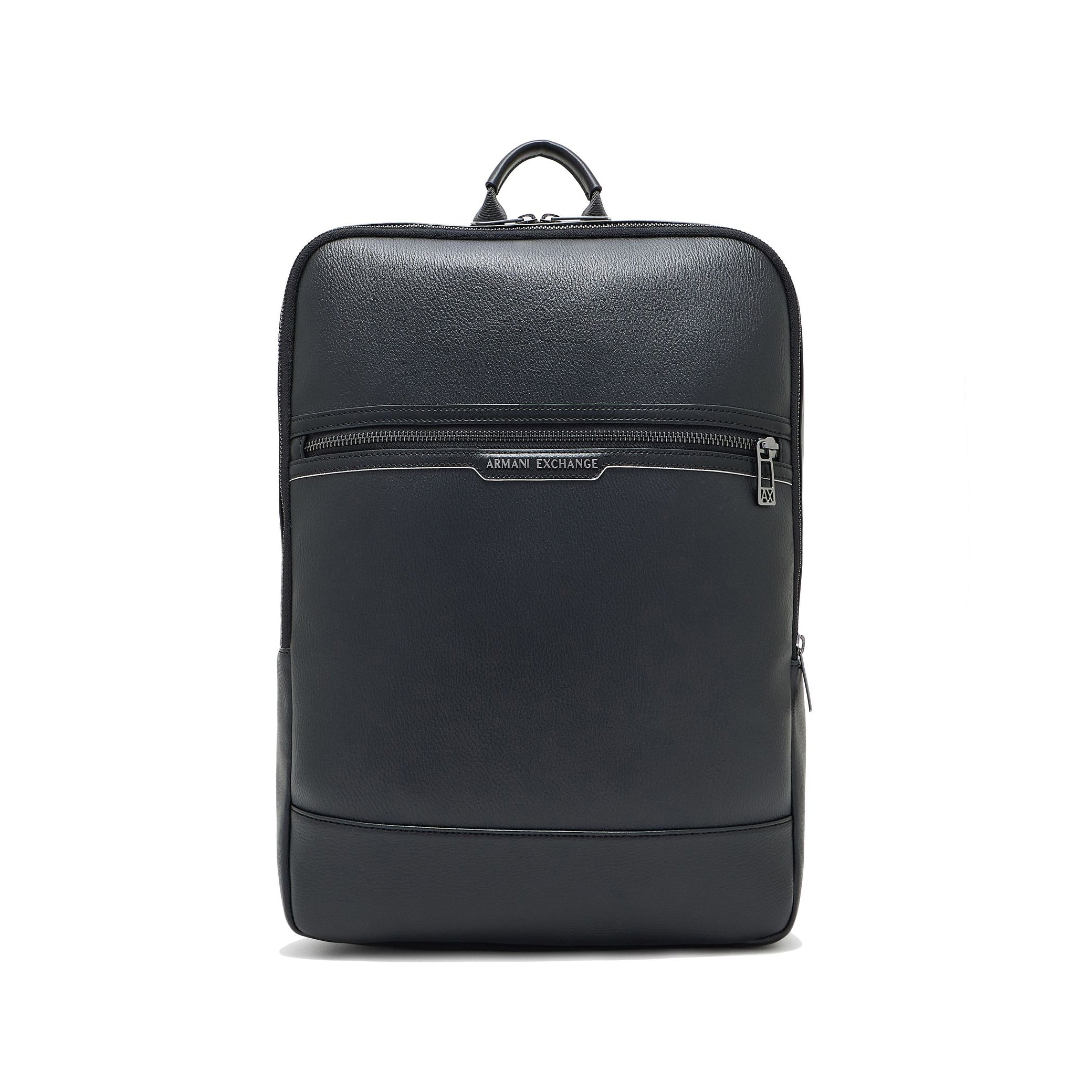 Zaino squadrato con logo ARMANI EXCHANGE CEDRIC BACKPACK XM001600AF17205MC105 Uomo