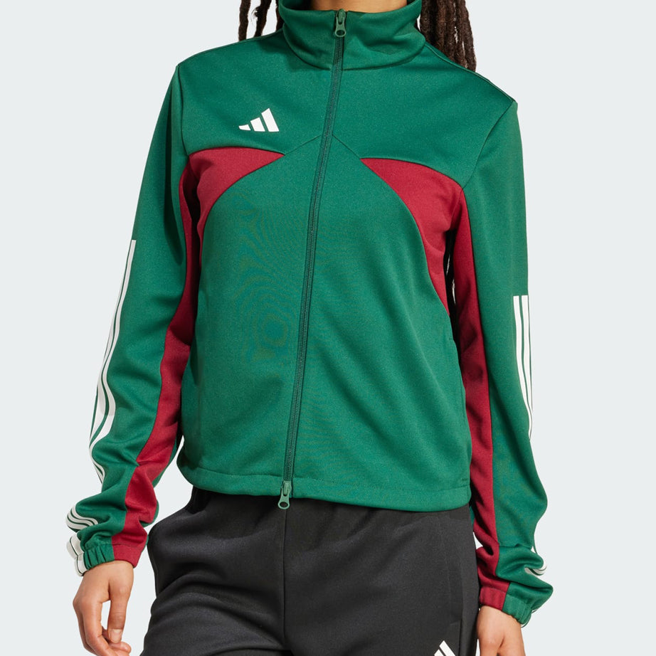 Felpa ADIDAS Tiro JW6816 Verde Donna