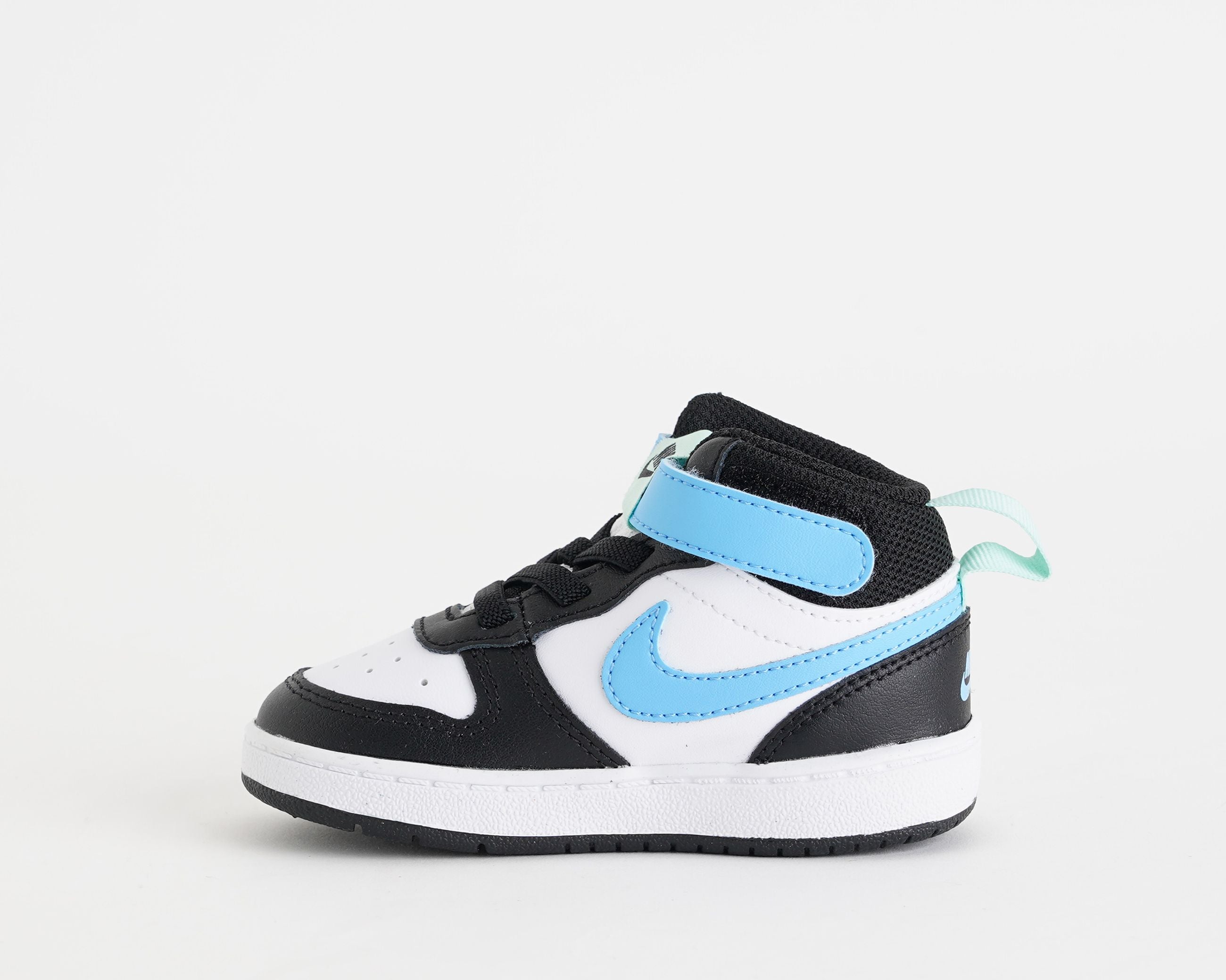 Sneakers Nike Court Borough Mid 2 CD7784-136 White/Football Blue-Black-Arctic Green
