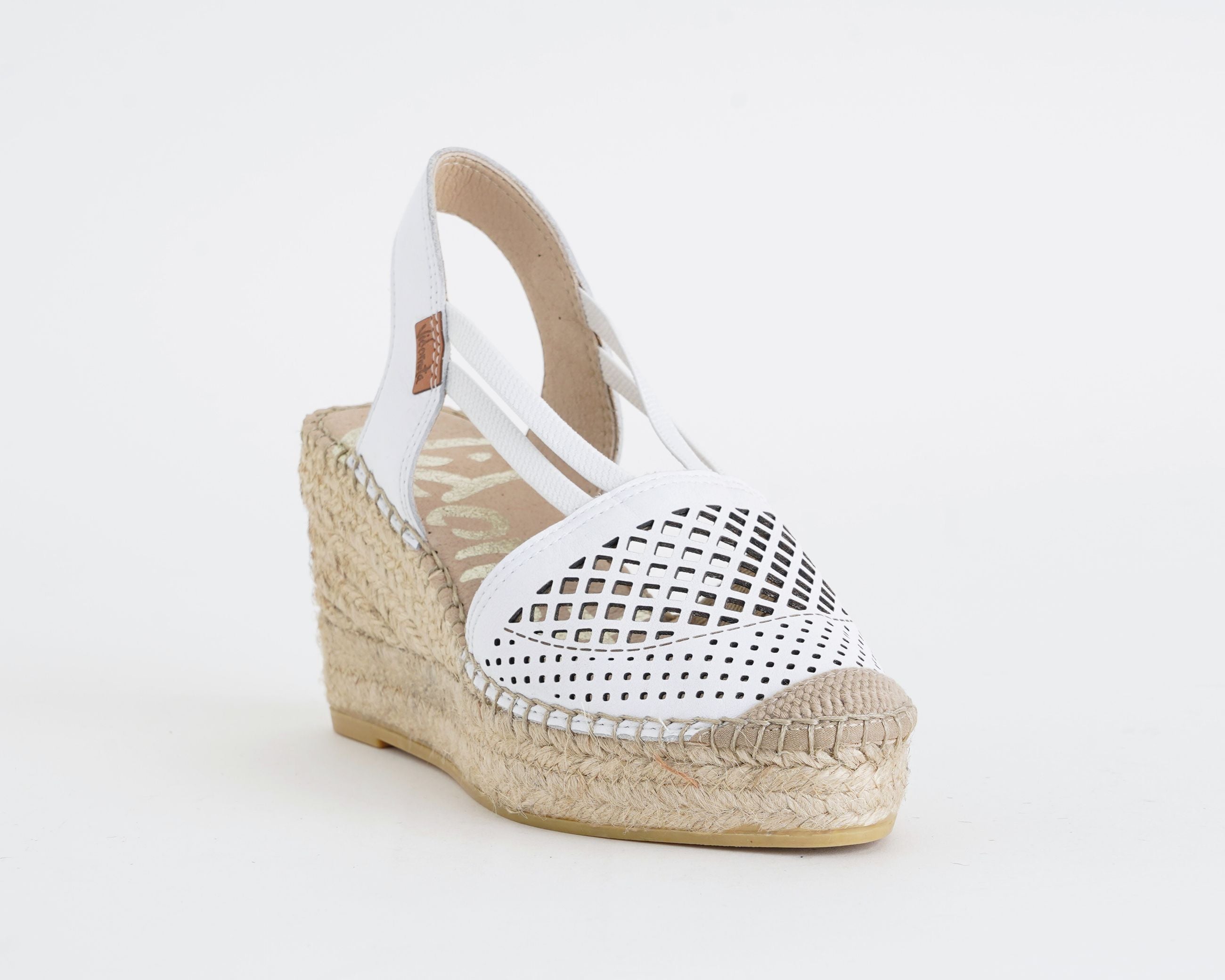 Vidorreta 0301 Espadrillas Nappa Traforata Donna VIDORRETA Blanco