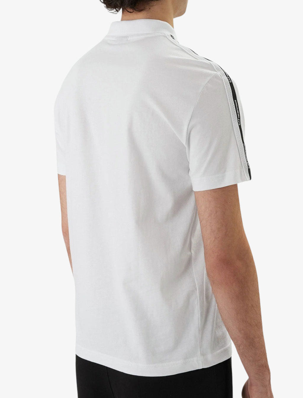 Polo AF10375 EA7 EMPORIO ARMANI colore White U0002