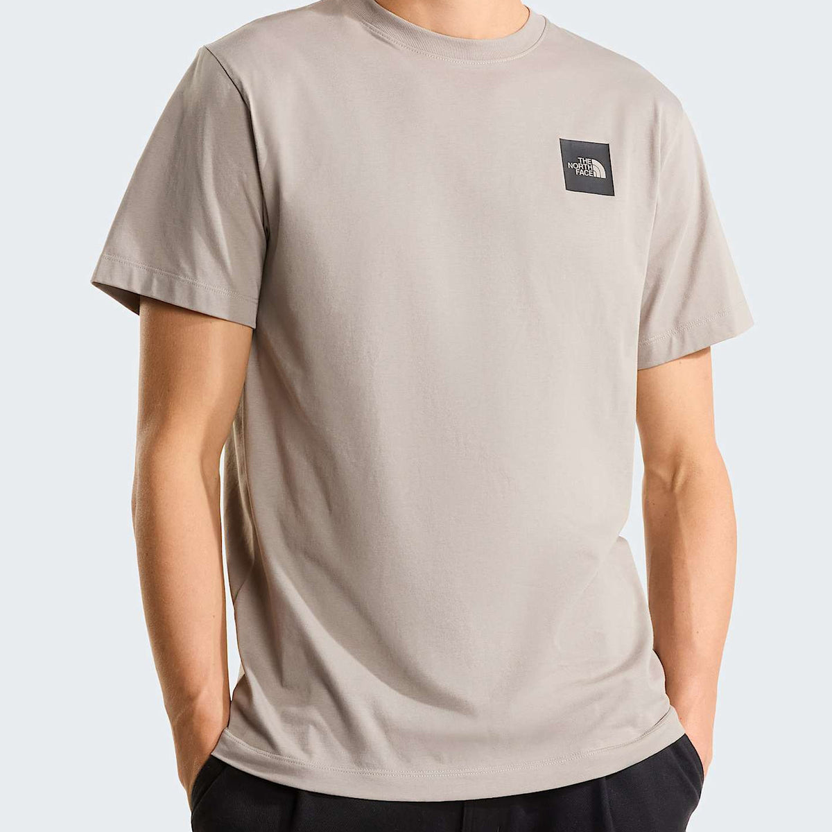 T-Shirt The North Face Evolution Box Half Dome Regular NF0A8G9C2MB1 Stone Slab Uomo