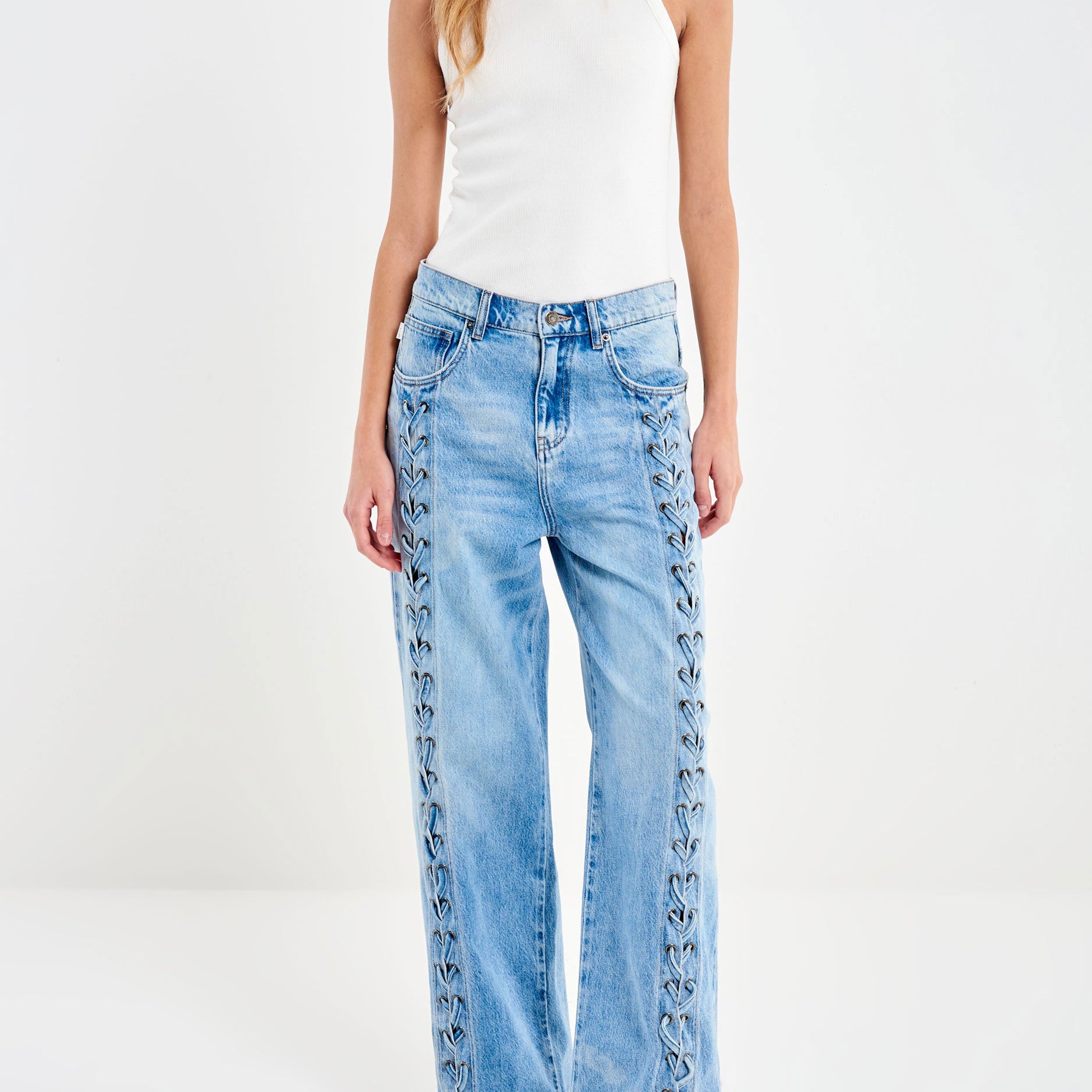 Jeans intreccio Vicolo DAB5012 Donna