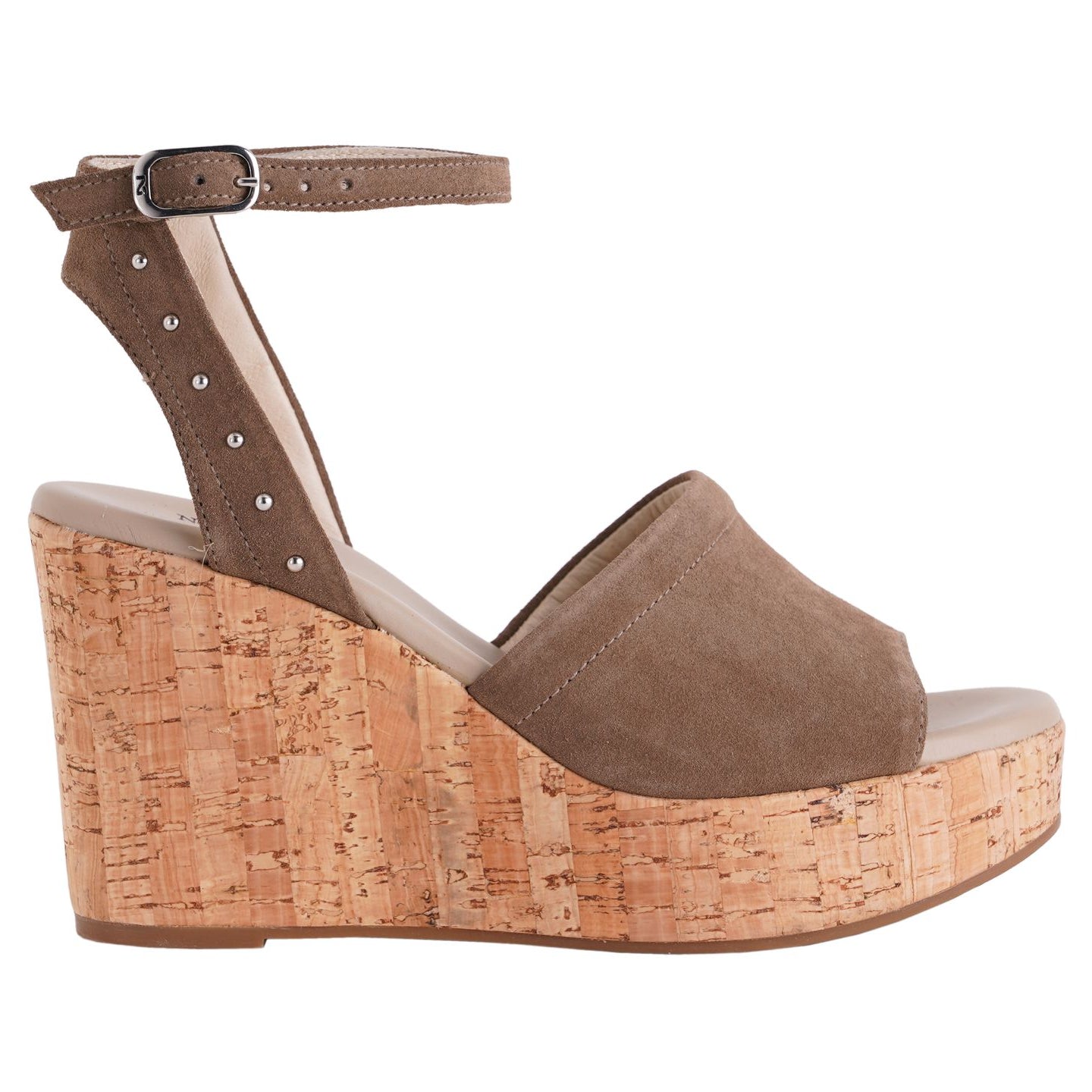 Sandalo con zeppa Donna