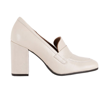 Mocassino alto Donna Carmens in pelle, tacco 85 mm
