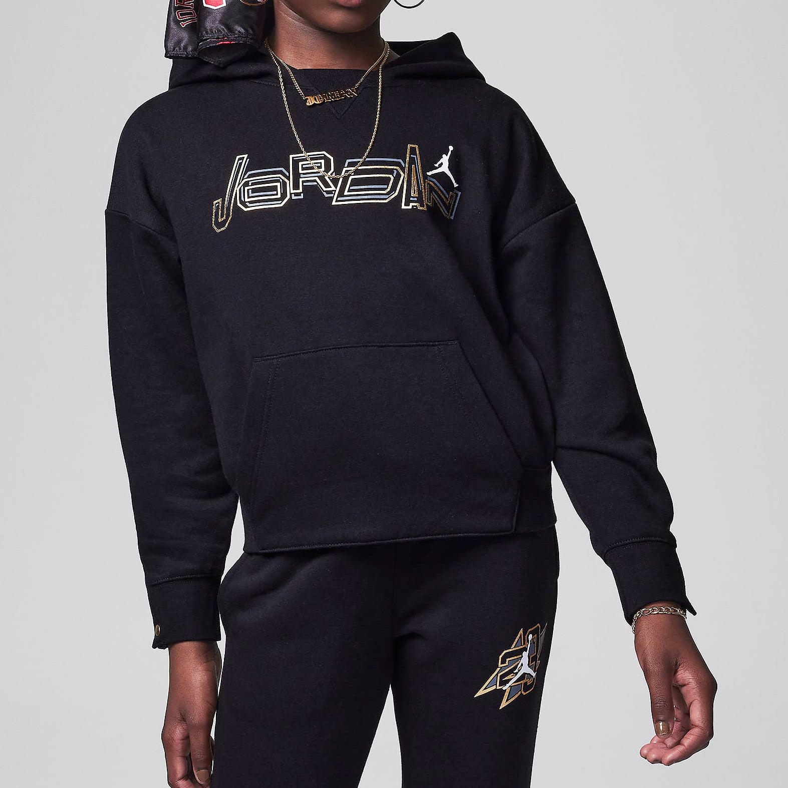 Felpa con cappuccio Bambina