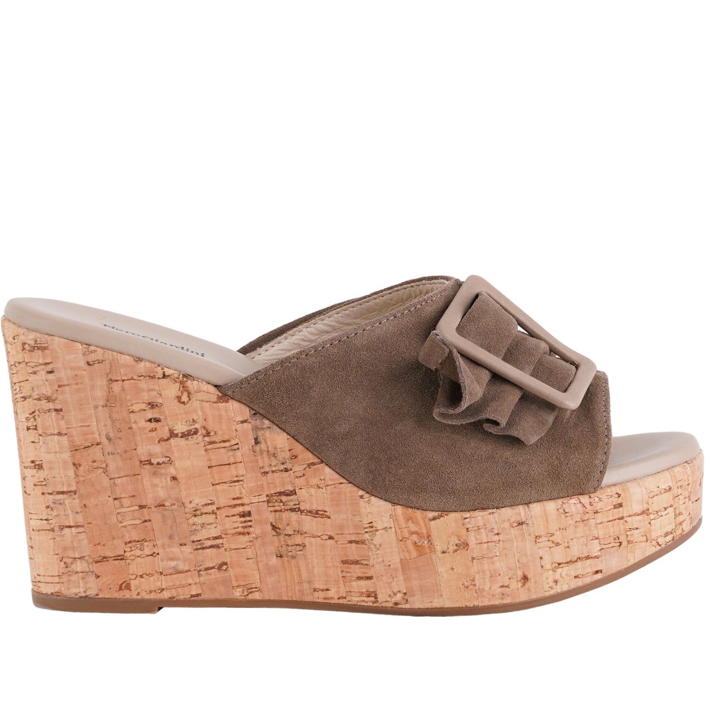 Sandalo con zeppa Donna