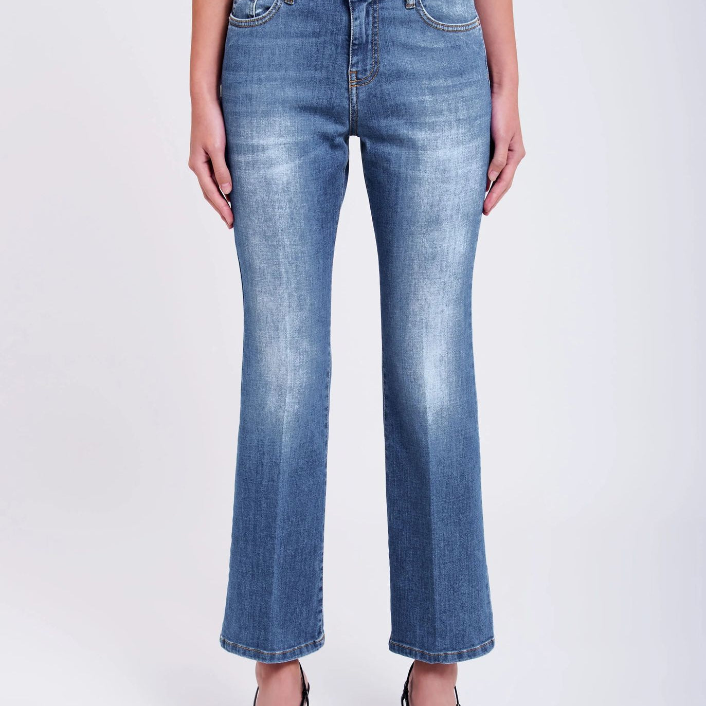 Jeans a campana Donna