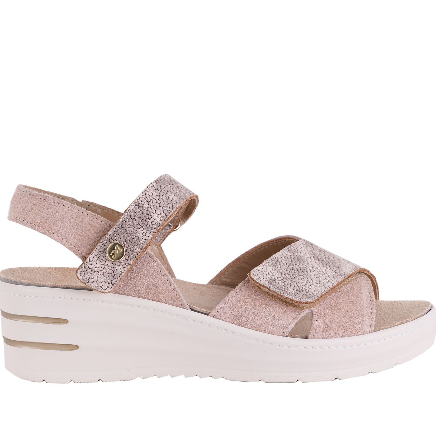 Sandalo con zeppa Donna