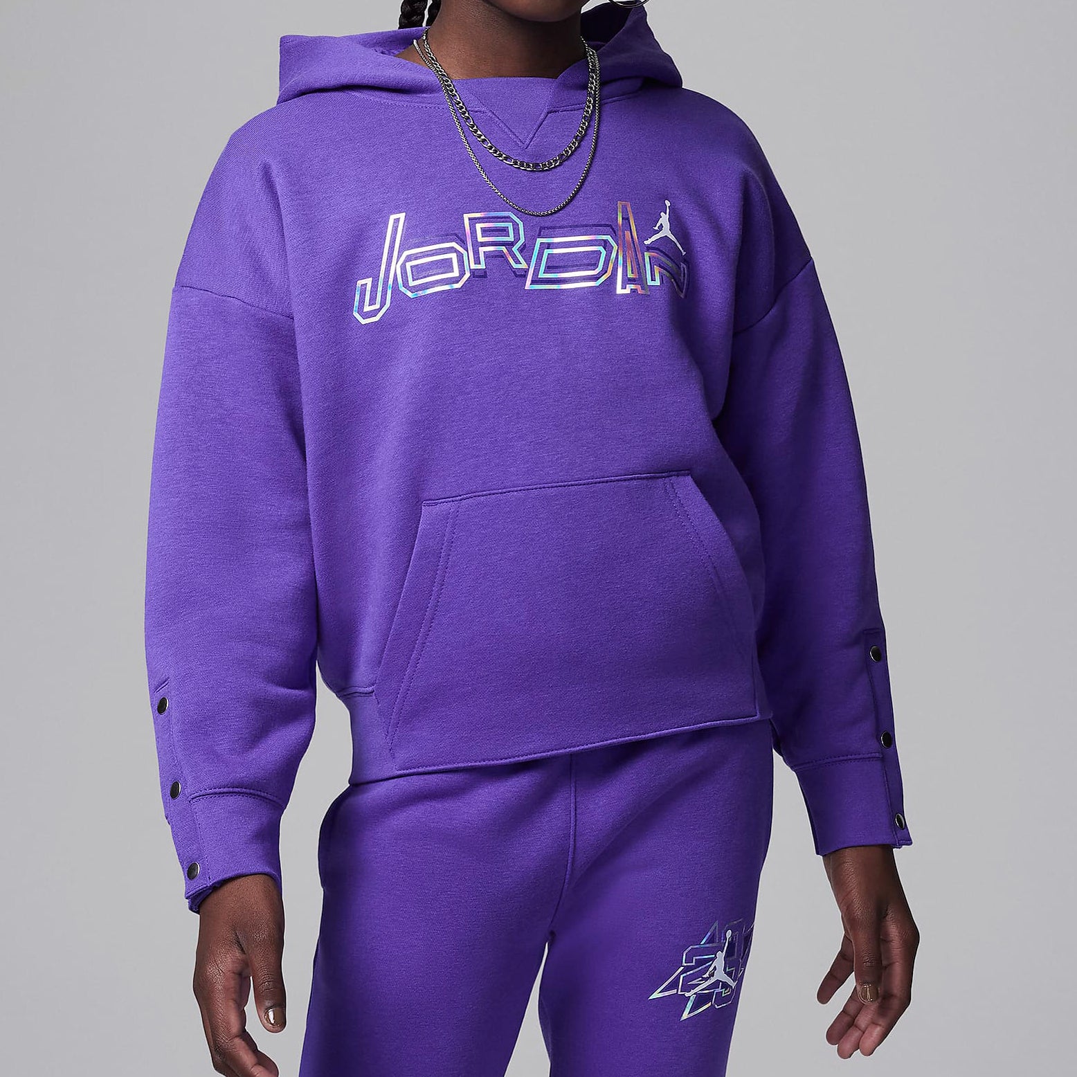 Felpa con cappuccio Bambina