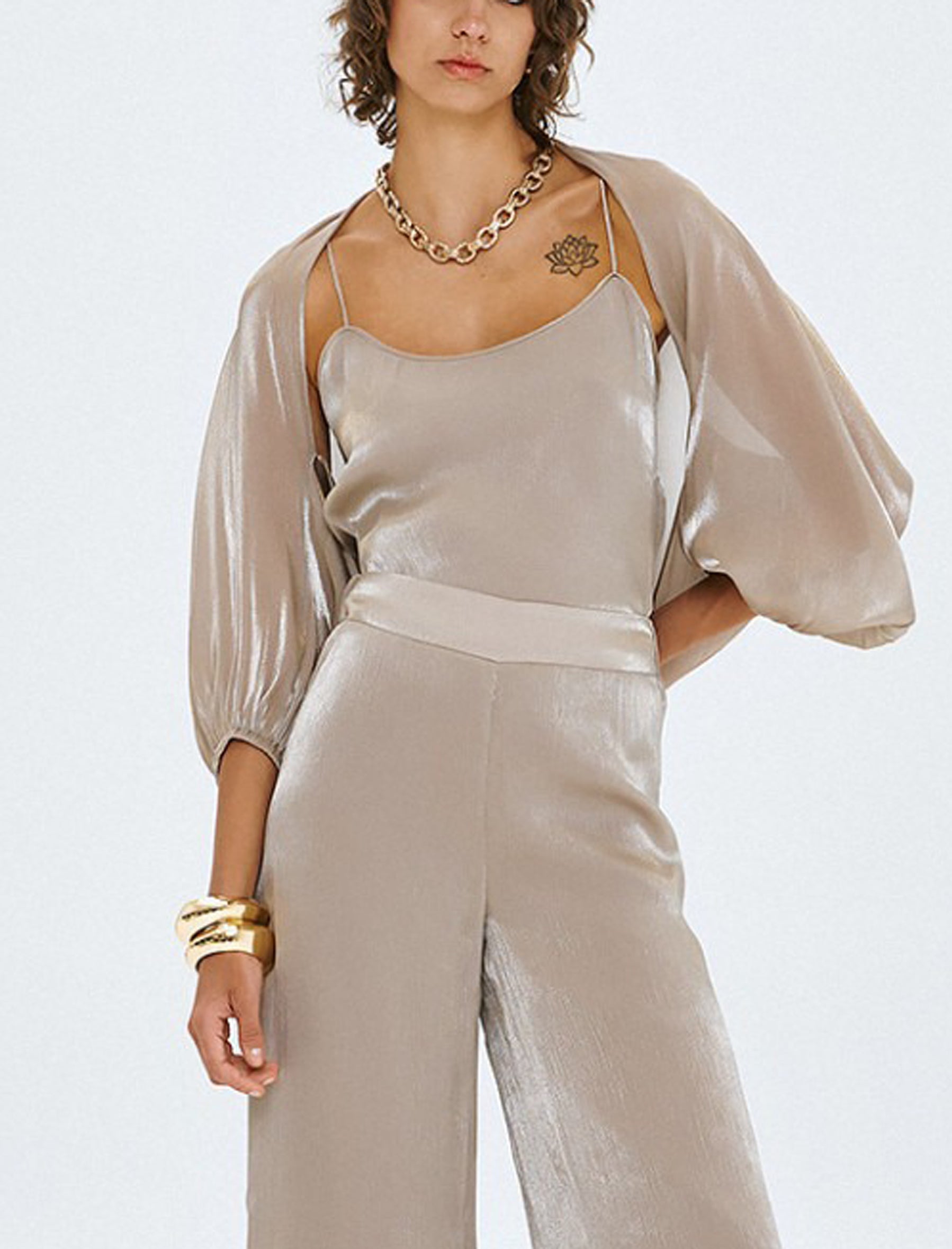 Bolero corto Access Fashion 63-2216-111 Grigio 