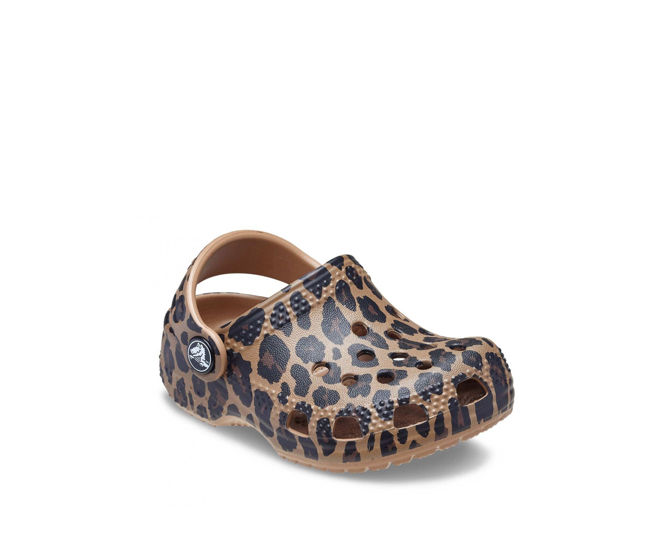 CROCS Littles Animal Clog CR.212517 Sepia Leopard