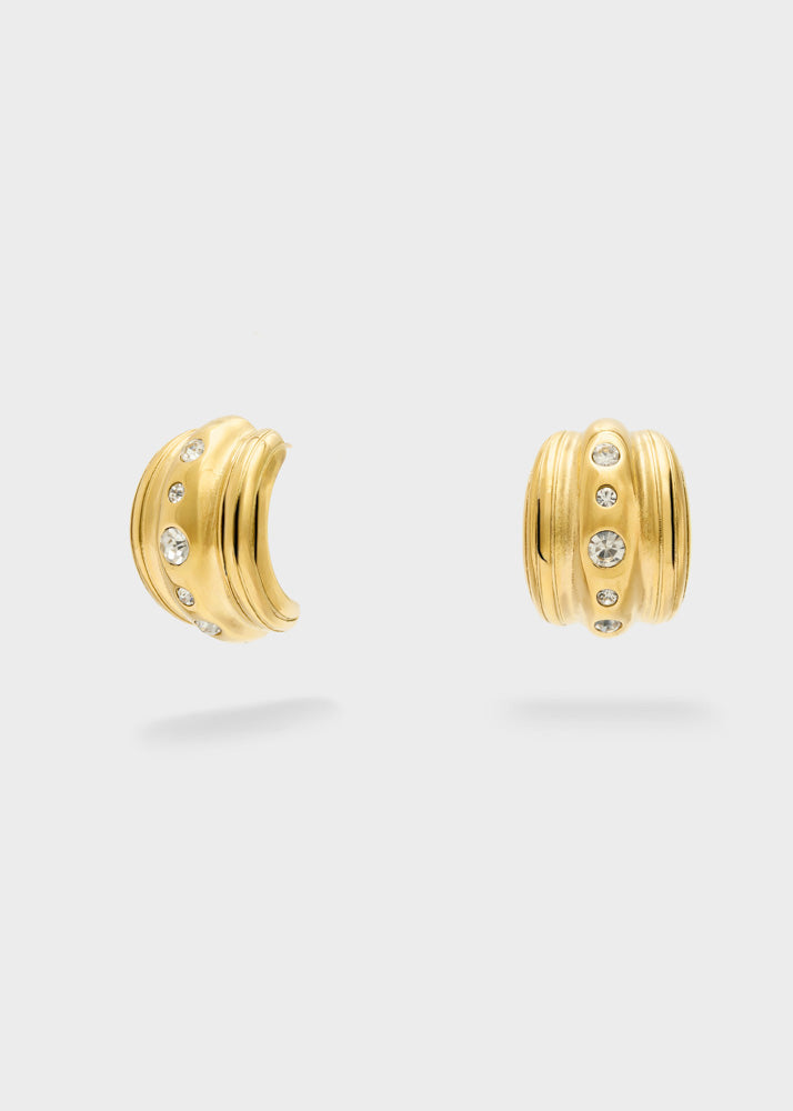 Orecchini a lobo Nalì PWOR0040 Oro Donna
