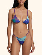 Bikini Me Fui Triangolo con Slip Regolabile Fantasia SW0830-X45