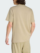 Vista posteriore t-shirt Adidas Essentials Linear KC0885 Wonder Cargo uomo