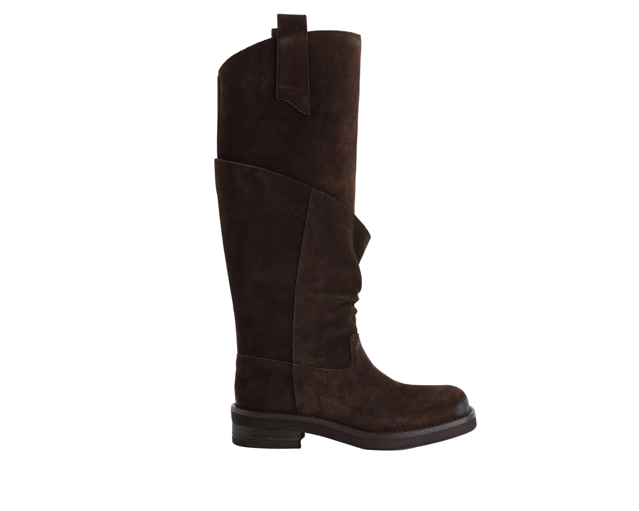 Stivali alti Officine Bronx 9900-23 Testa di Moro Donna