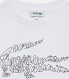T-Shirt Lacoste bambino bianca in cotone – 947832-W8L