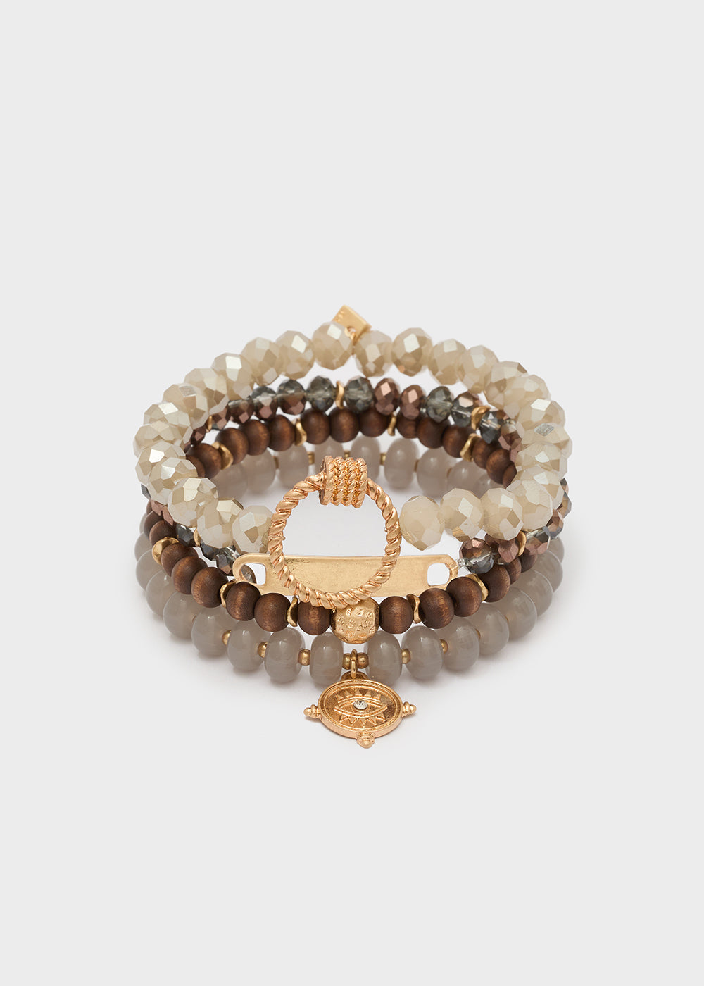 Set bracciali NALI' ABBR0175 Grigio Donna
