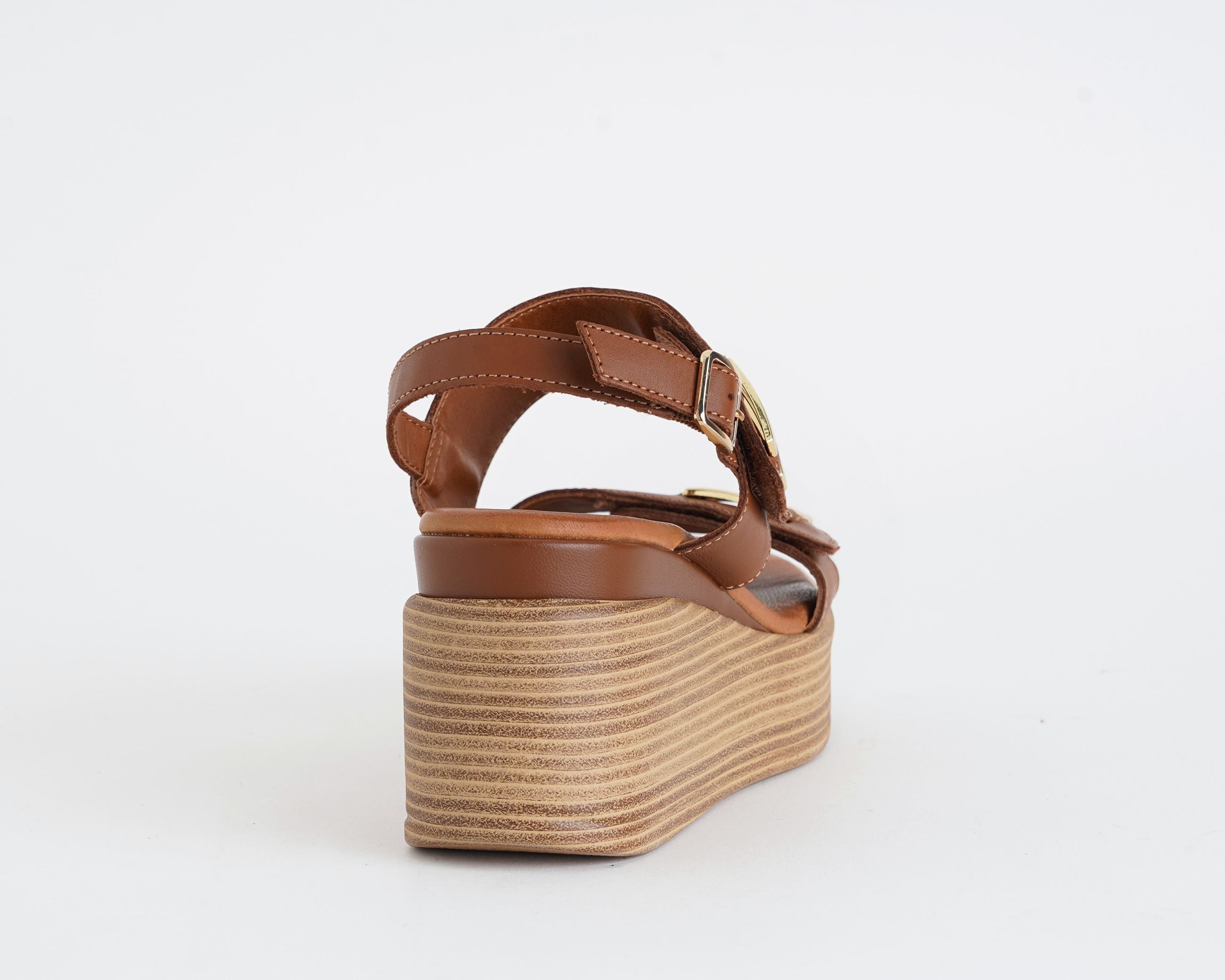 Sandalo platform donna IGI&CO 1190611 colore Cuoio – IGI&CO