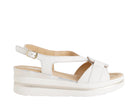 Sandalo con zeppa MELLUSO 019238Q Bianco