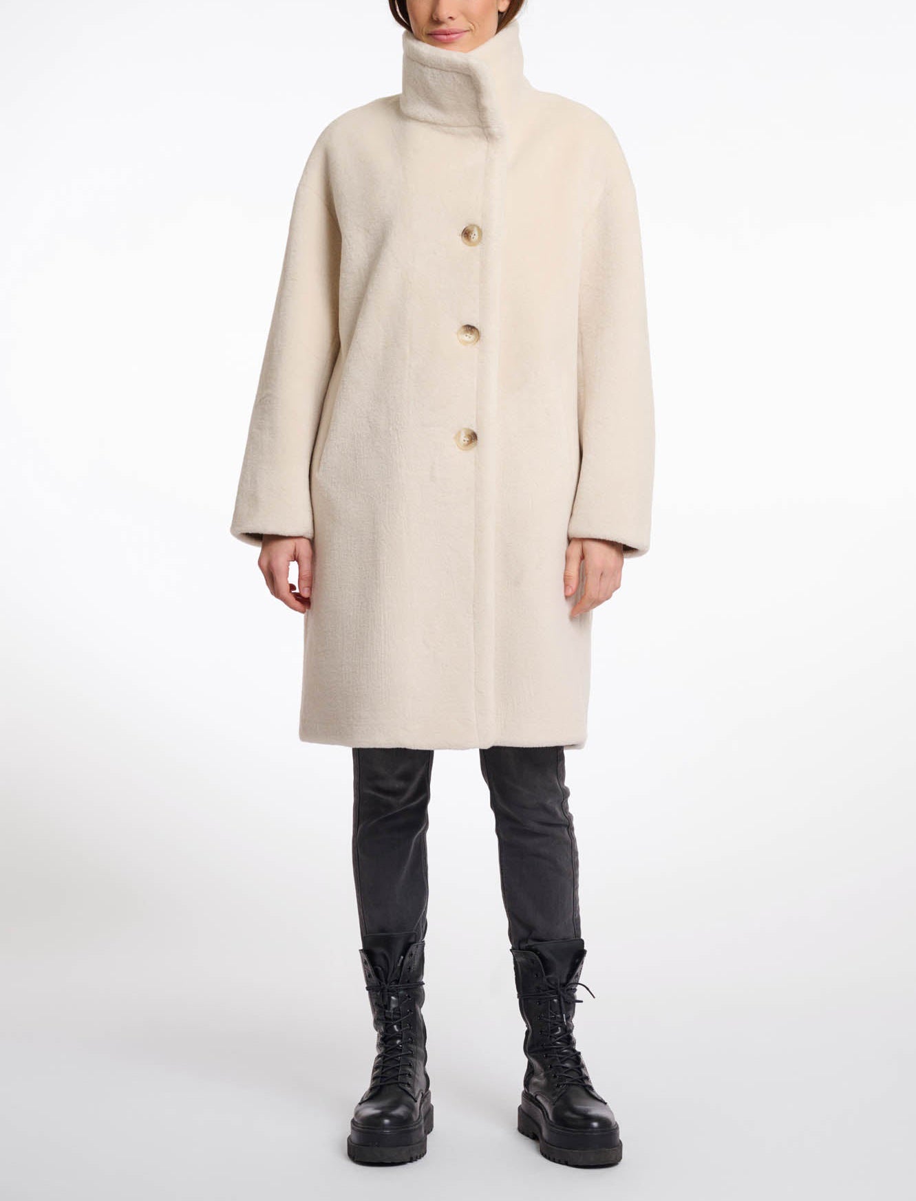 Cappotto con collo alto RINO&PELLE Cilou.7002512 Donna