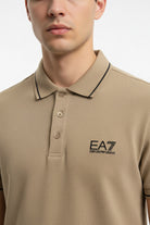 Polo PJVUZ EA7 EMPORIO ARMANI colore Roasted Cashew U6167