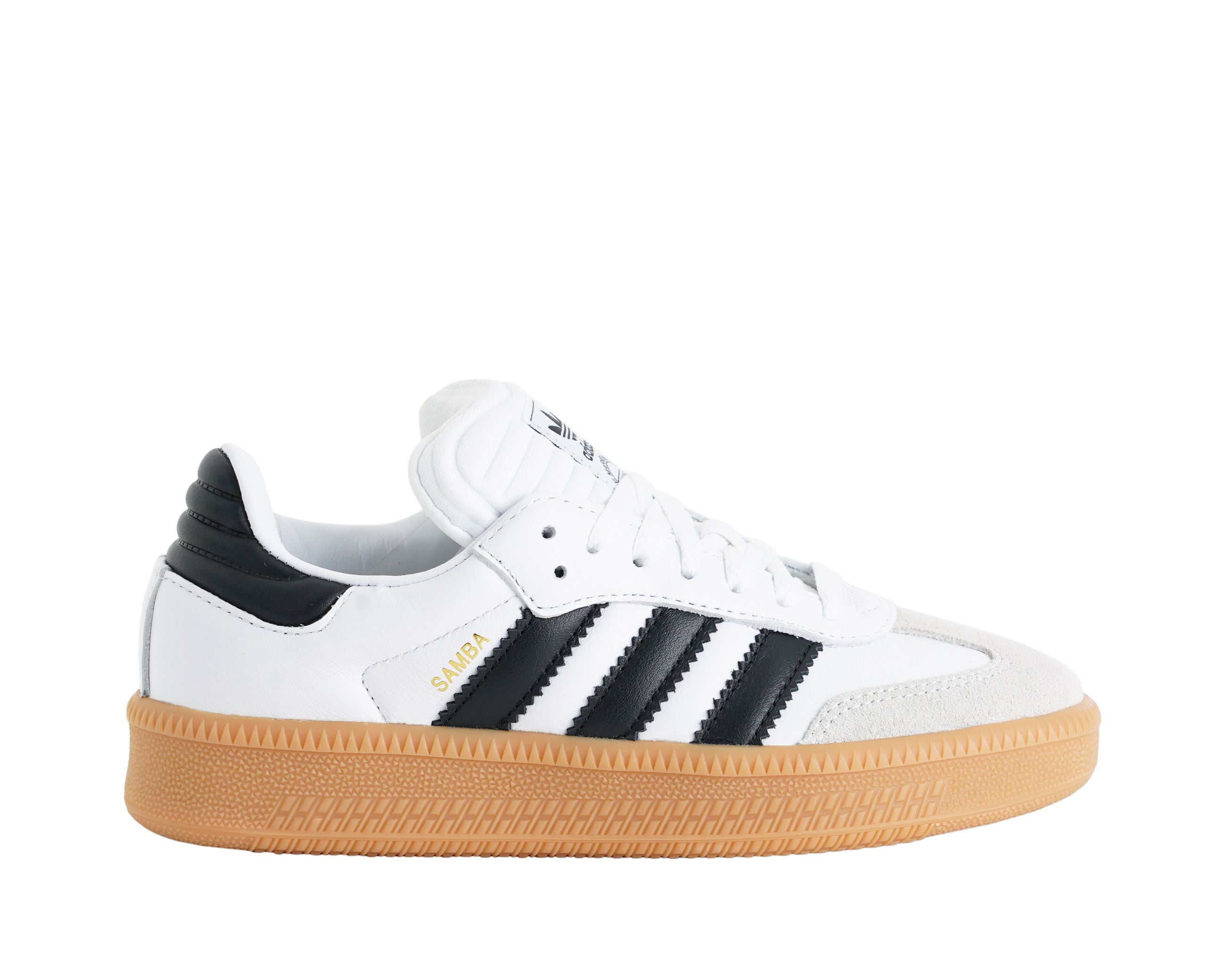 Sneakers sportive Adidas SAMBA XLE  J JH6516 bianco/nero Unisex Uomo Donna