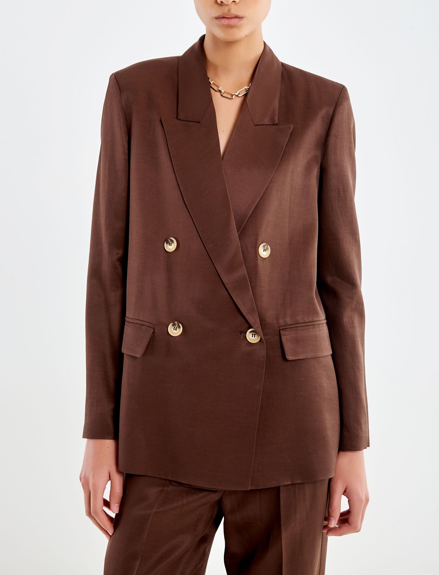 Blazer doppiopetto Vicolo TAB0240 Moro Donna