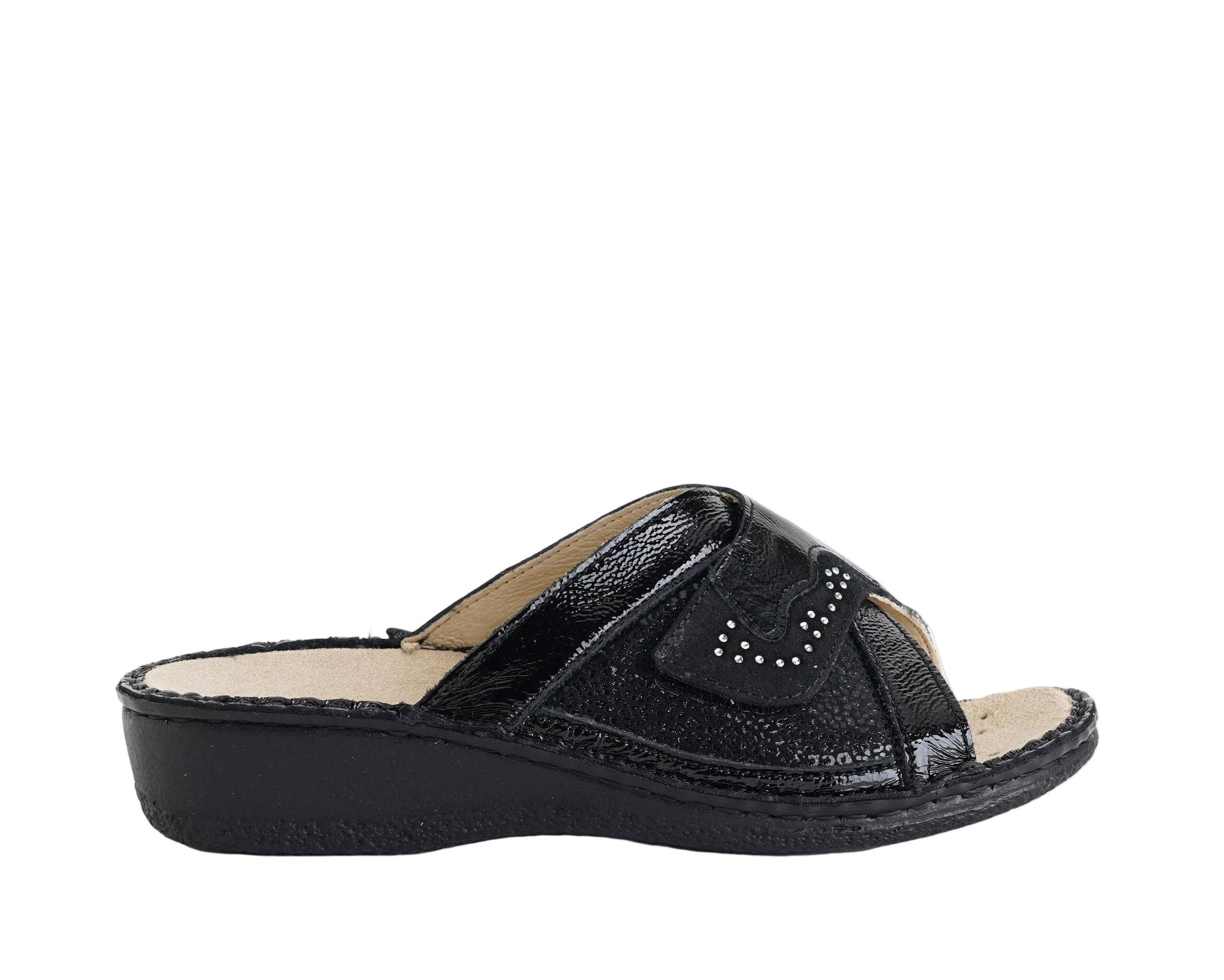 Ciabatta naplack Cinzia Soft IM24200-NM Nero Donna