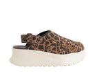 Sabot slingback Hey Dude Delray Clog Suede HD.44259 Brown Leopard