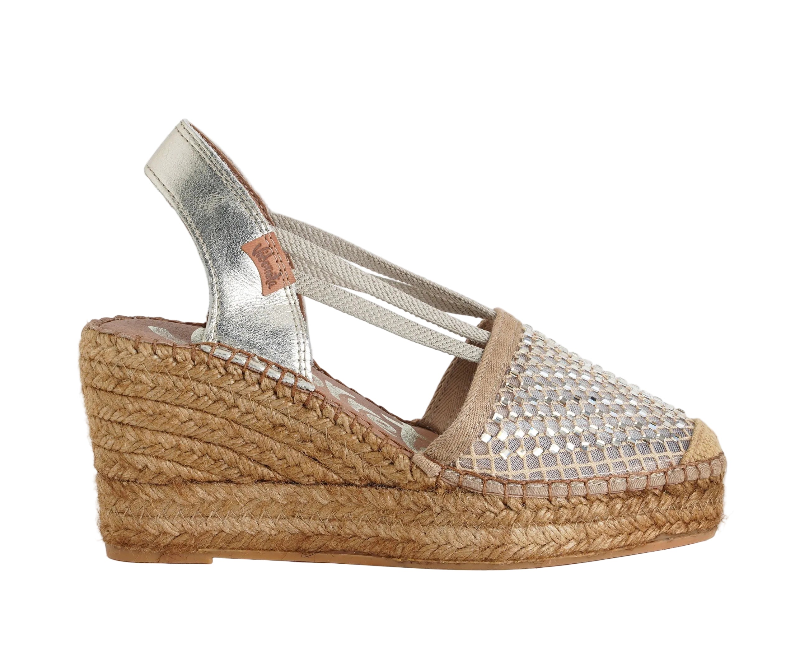 Vidorreta 0103 Rejilla Cristal Espadrillas Donna | Manfrellotti
