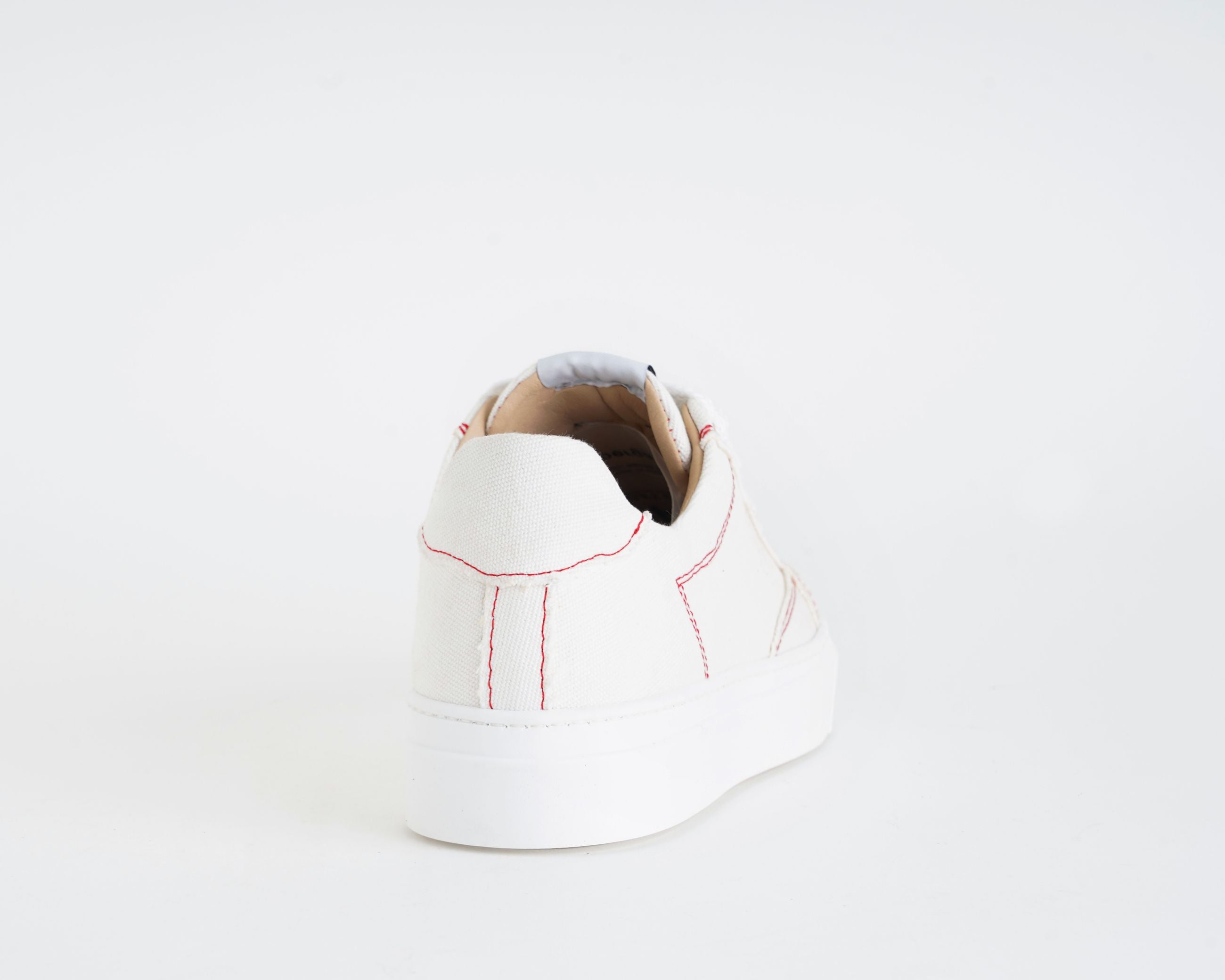 Asensyo A100 V3 Sneakers Canvas Interno Pelle Uomo ASENSYO Bianco/Rosso