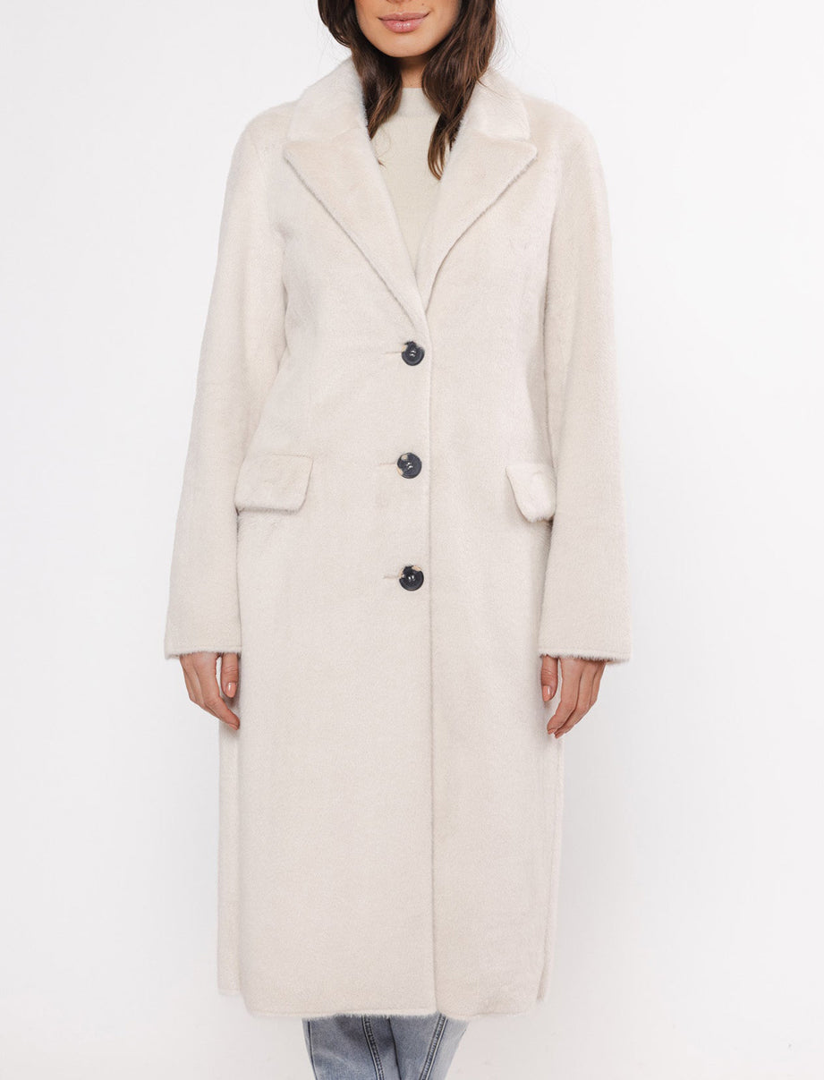 Cappotto monopetto Donna