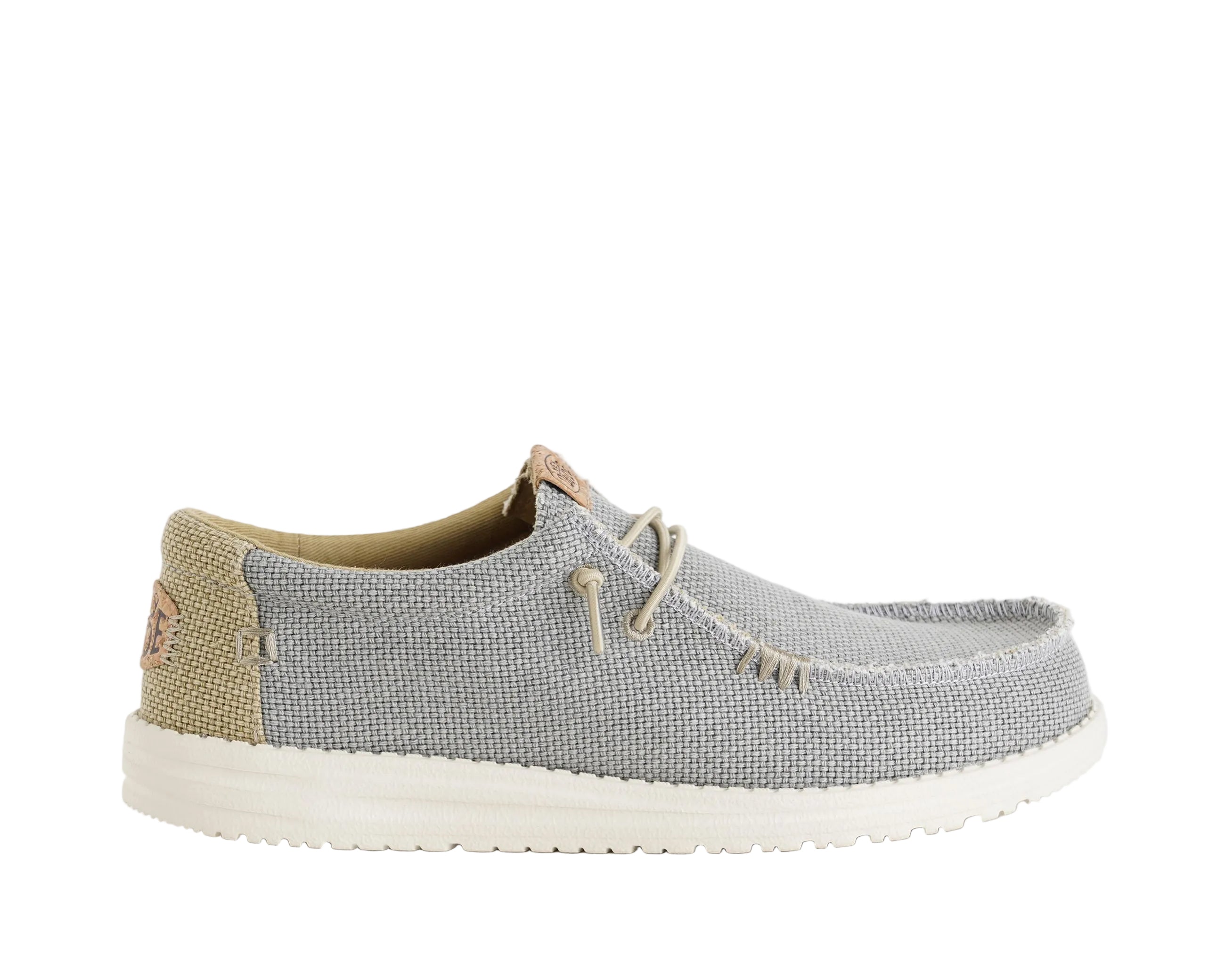 Mocassino Hey Dude Wally Braided HD.40003 Grey/Olive Grey