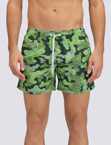 Boardshort Uomo Sundek Verde M504BDRT3IP