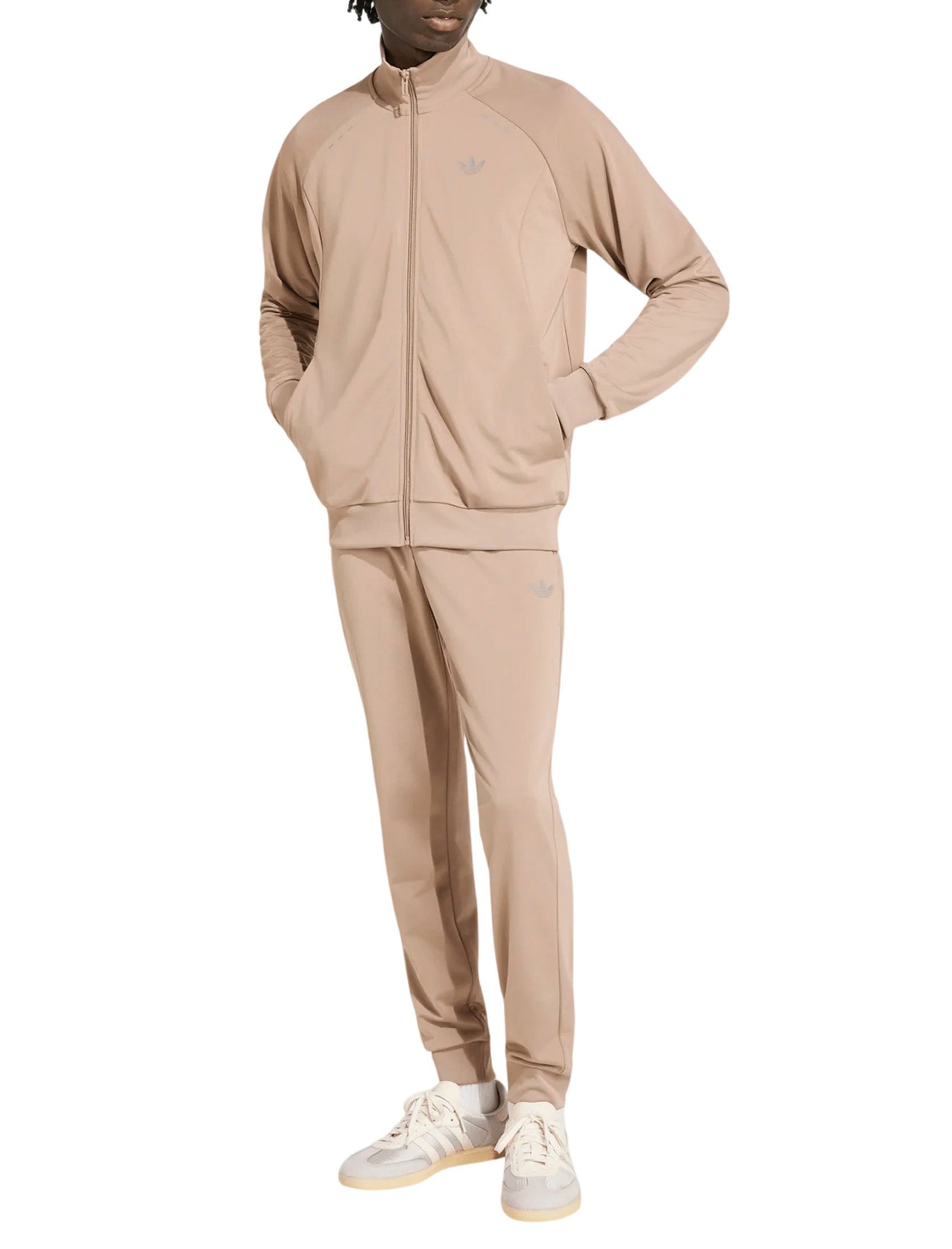 Completo tuta Adidas Tech Ess Ts Set KY2783 Beige Uomo