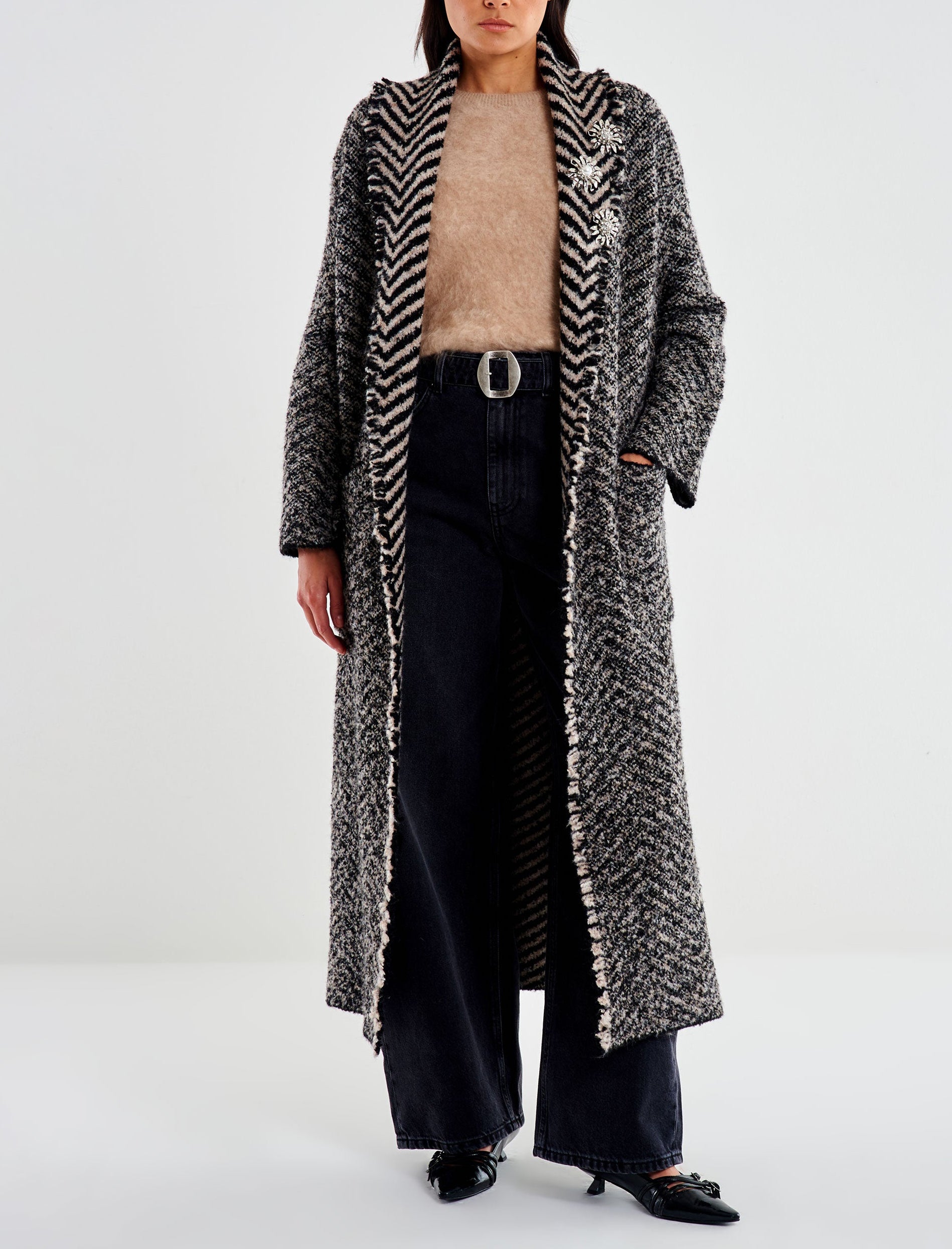 Cappotto in maglia VICOLO 5001F Donna