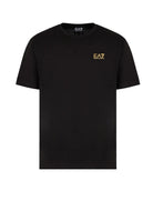 T-Shirt AF10375 EA7 EMPORIO ARMANI colore Black Gold MC004 